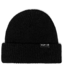 HUF Essentials Usual Beanie - Black
