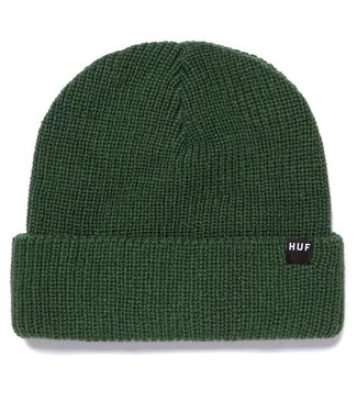 HUF Essentials Usual Beanie - Dark Green 3 HUF Essentials Usual Beanie - Dark Green