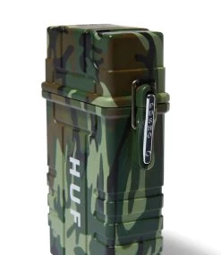 HUF Expedition Waterproof Case - Camo -Skateboard Kortingswinkel huf expedition waterproof case camo 4