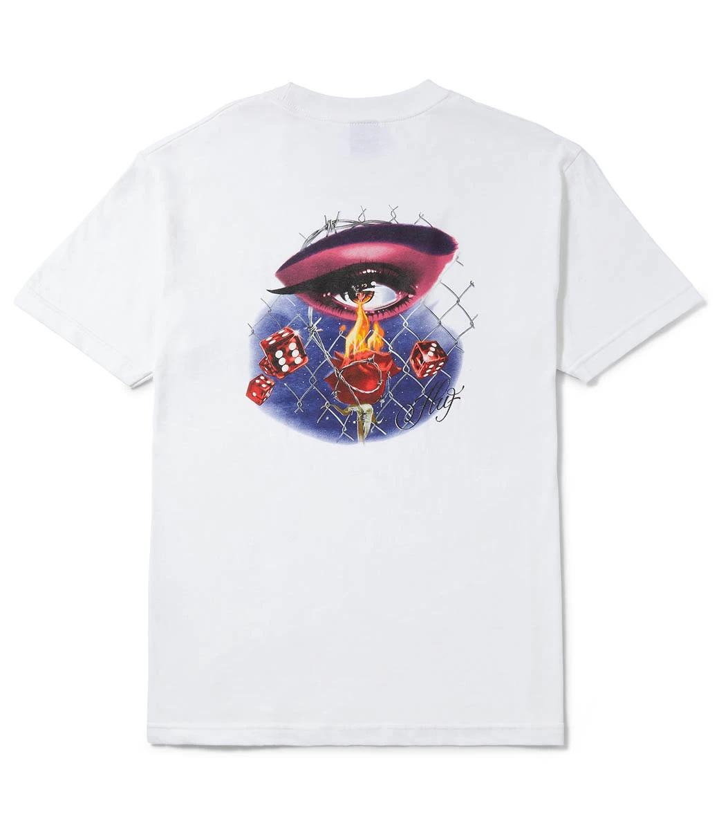 HUF Feline Eye T-Shirt - White 4 HUF Feline Eye T-Shirt - White - Afbeelding 2