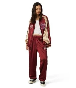 HUF Freddie Gibbs Souvenir Jacket - Berry 26 HUF Freddie Gibbs Souvenir Jacket - Berry -Skateboard Kortingswinkel huf freddie gibbs souvenir jacket berry 11