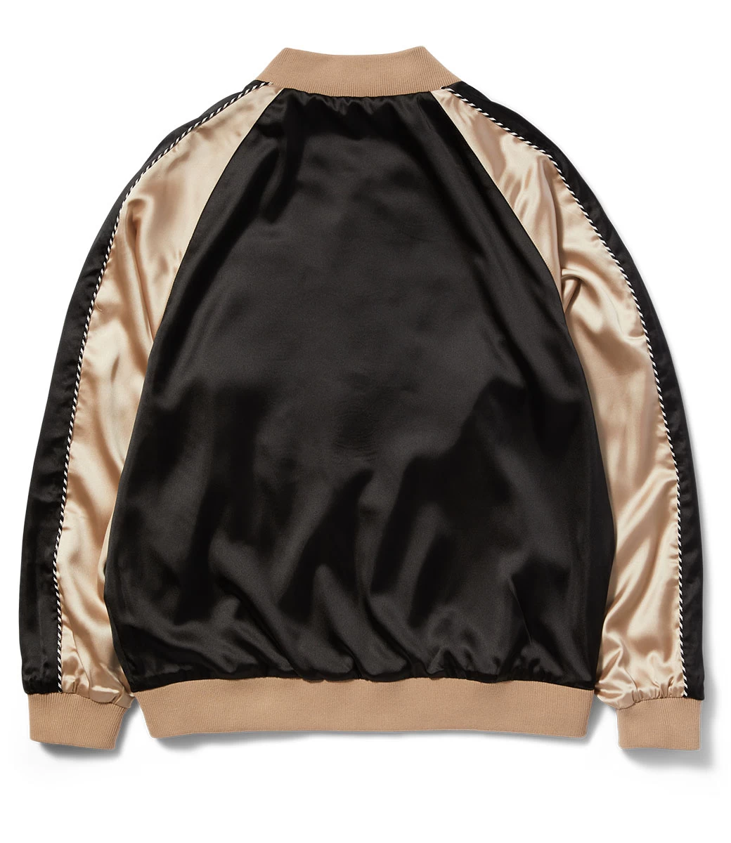 HUF Freddie Gibbs Souvenir Jacket - Berry 7 HUF Freddie Gibbs Souvenir Jacket - Berry - Afbeelding 5