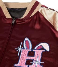 HUF Freddie Gibbs Souvenir Jacket - Berry 21 HUF Freddie Gibbs Souvenir Jacket - Berry -Skateboard Kortingswinkel huf freddie gibbs souvenir jacket berry 6