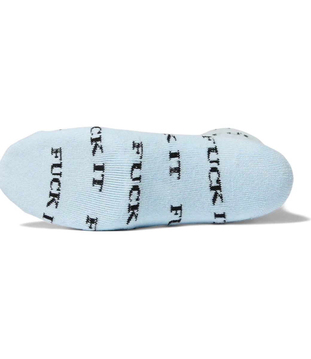 HUF Fuck It Sock - Sky 5 HUF Fuck It Sock - Sky - Afbeelding 3