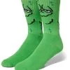 HUF Green Nuggets Crew Sock - Green -Skateboard Kortingswinkel huf green nuggets crew sock green