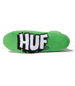 HUF Green Nuggets Crew Sock - Green -Skateboard Kortingswinkel huf green nuggets crew sock green 3