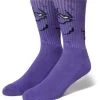 HUF Green Nuggets Crew Sock - Purple -Skateboard Kortingswinkel huf green nuggets crew sock purple
