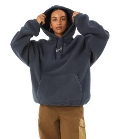 HUF Griffith Hooded Fleece - Blue Night 12 HUF Griffith Hooded Fleece - Blue Night -Skateboard Kortingswinkel huf griffith hooded fleece blue night 4