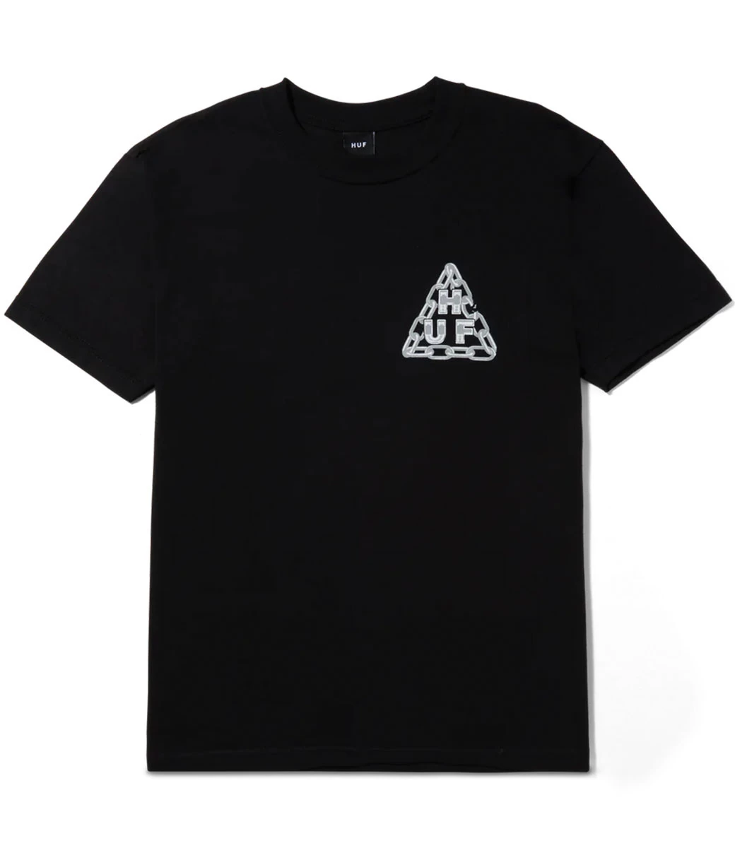 HUF Hard Links T-Shirt - Black 4 HUF Hard Links T-Shirt - Black - Afbeelding 2