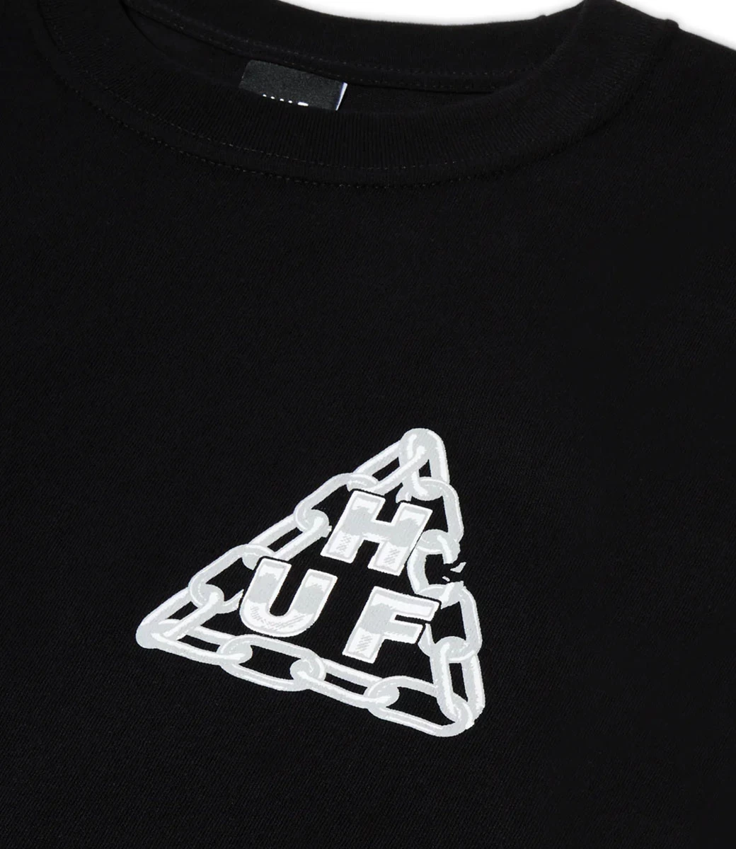 HUF Hard Links T-Shirt - Black 6 HUF Hard Links T-Shirt - Black - Afbeelding 4