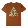 HUF Hard Links T-Shirt - Rubber -Skateboard Kortingswinkel huf hard links t shirt rubber