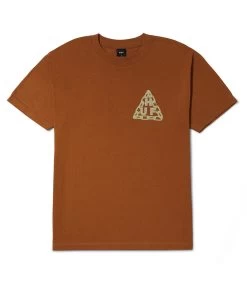 HUF Hard Links T-Shirt - Rubber -Skateboard Kortingswinkel huf hard links t shirt rubber 2