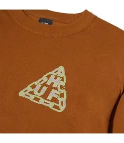 HUF Hard Links T-Shirt - Rubber -Skateboard Kortingswinkel huf hard links t shirt rubber 3