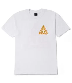 HUF Hard Links T-Shirt - White -Skateboard Kortingswinkel huf hard links t shirt white 1