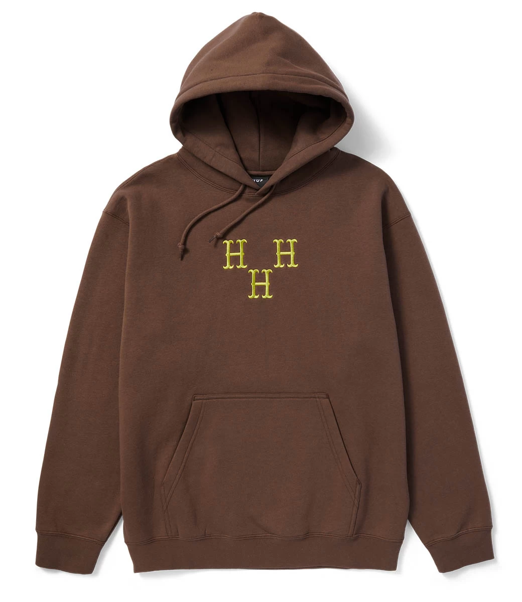 HUF Hat Trick Hoodie - Coffee 4 HUF Hat Trick Hoodie - Coffee - Afbeelding 2