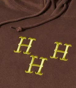 HUF Hat Trick Hoodie - Coffee 7 HUF Hat Trick Hoodie - Coffee -Skateboard Kortingswinkel huf hat trick hoodie coffee 2