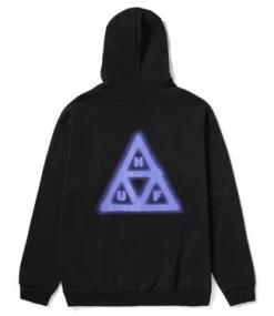 HUF Horus Zip Hoodie - Black