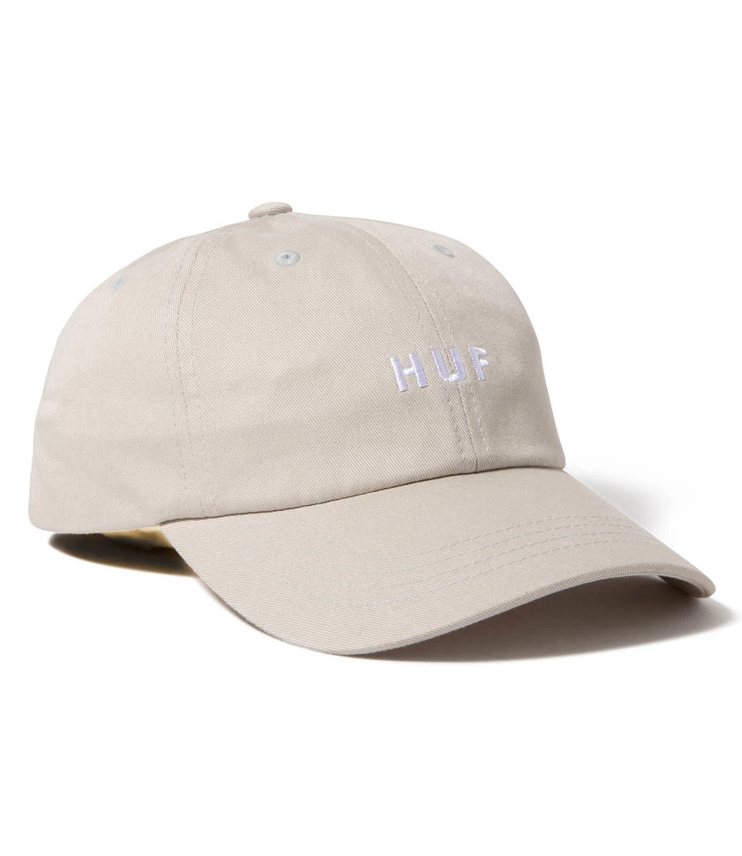 HUF Huf Set Og Curve 6 Panel Hat - Cream 4 HUF Huf Set Og Curve 6 Panel Hat - Cream - Afbeelding 2