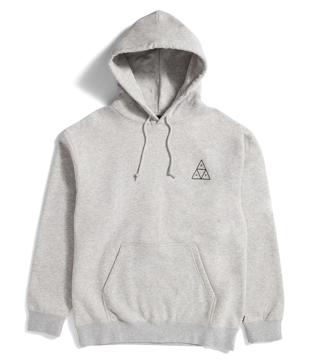 HUF Huf Set Triple Triangle Hoodie - Heather Grey 4 HUF Huf Set Triple Triangle Hoodie - Heather Grey - Afbeelding 2