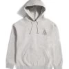 HUF Huf Set Triple Triangle Hoodie - Heather Grey -Skateboard Kortingswinkel huf huf set triple triangle hoodie heather grey