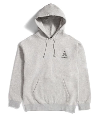 HUF Huf Set Triple Triangle Hoodie - Heather Grey 3 HUF Huf Set Triple Triangle Hoodie - Heather Grey