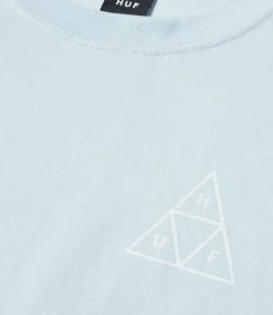 HUF Huf Set Triple Triangle T-Shirt - Sky -Skateboard Kortingswinkel huf huf set triple triangle t shirt sky 2