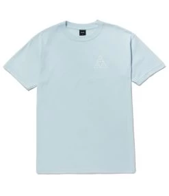 HUF Huf Set Triple Triangle T-Shirt - Sky -Skateboard Kortingswinkel huf huf set triple triangle t shirt sky 3