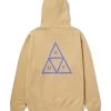 HUF Huf Set Tt Hoodie - Oatmeal -Skateboard Kortingswinkel huf huf set tt hoodie oatmeal