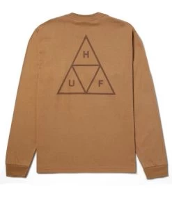 HUF Huf Set Tt L/S Tee - Camel