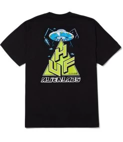 HUF Huf X Alienlabs T-Shirt - Black 7 HUF Huf X Alienlabs T-Shirt - Black -Skateboard Kortingswinkel huf huf x alienlabs t shirt black 1