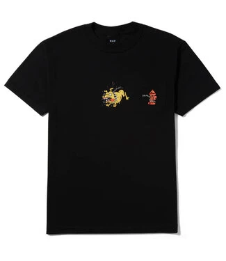 HUF Junkyard Dog Pocket Tee - Black 3 HUF Junkyard Dog Pocket Tee - Black