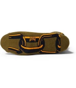 HUF Linked Crew Sock - Olive -Skateboard Kortingswinkel huf linked crew sock olive 3