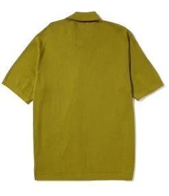 HUF Linked Short Sleeve Knit Sweater - Green -Skateboard Kortingswinkel huf linked short sleeve knit sweater green 3