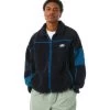 HUF Livingston Sherpa Jacket - Blue Night