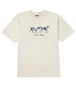 HUF Love Stinks T-Shirt - Bone -Skateboard Kortingswinkel huf love stinks t shirt bone 1