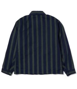 HUF Ludlow Denim Chore Jacket - Avocado -Skateboard Kortingswinkel huf ludlow denim chore jacket avocado 3