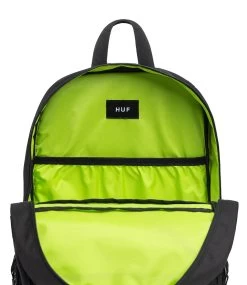 HUF Mission Backpack - Black -Skateboard Kortingswinkel huf mission backpack black 9