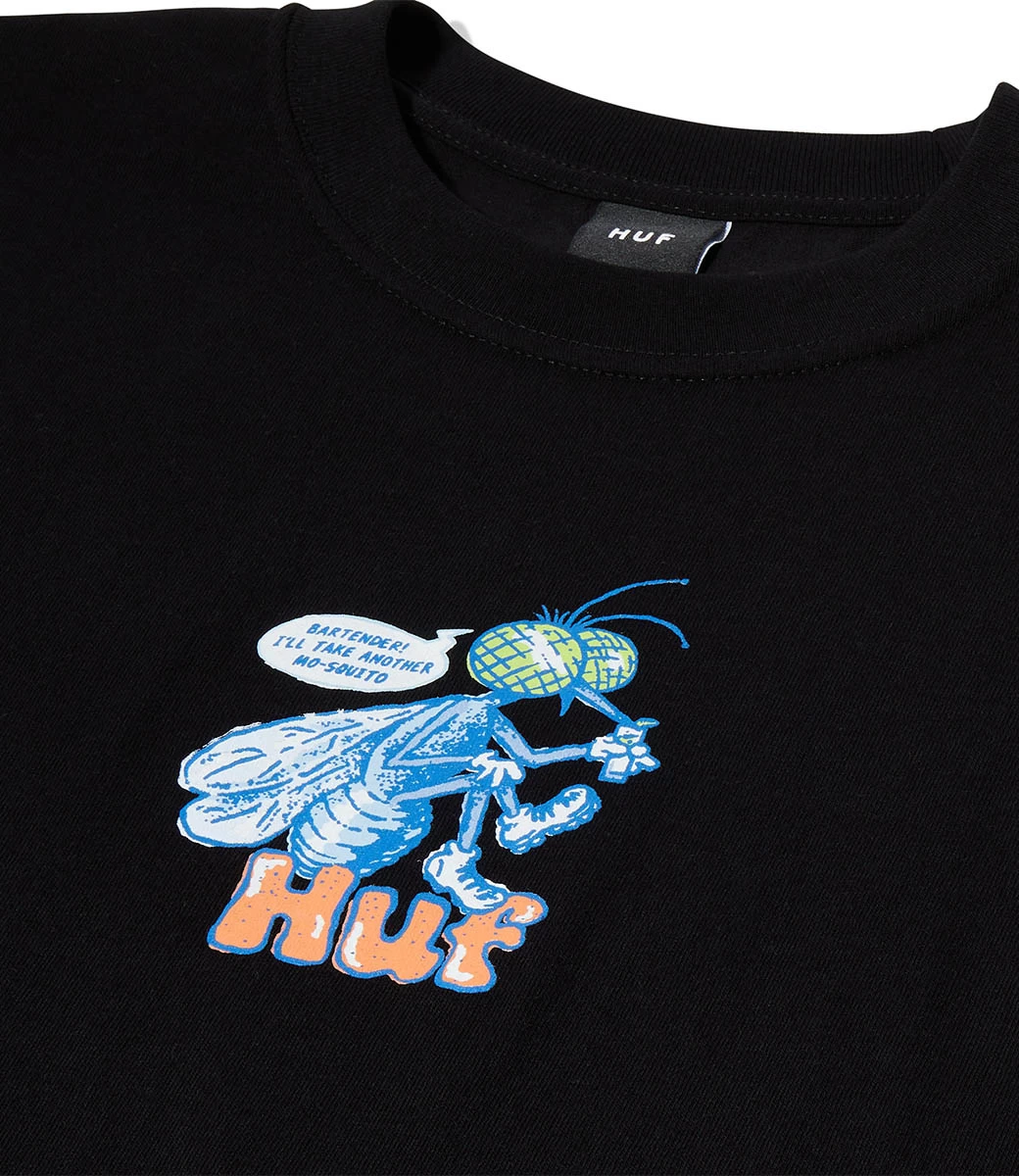 HUF Mo T-Shirt - Black 6 HUF Mo T-Shirt - Black - Afbeelding 4