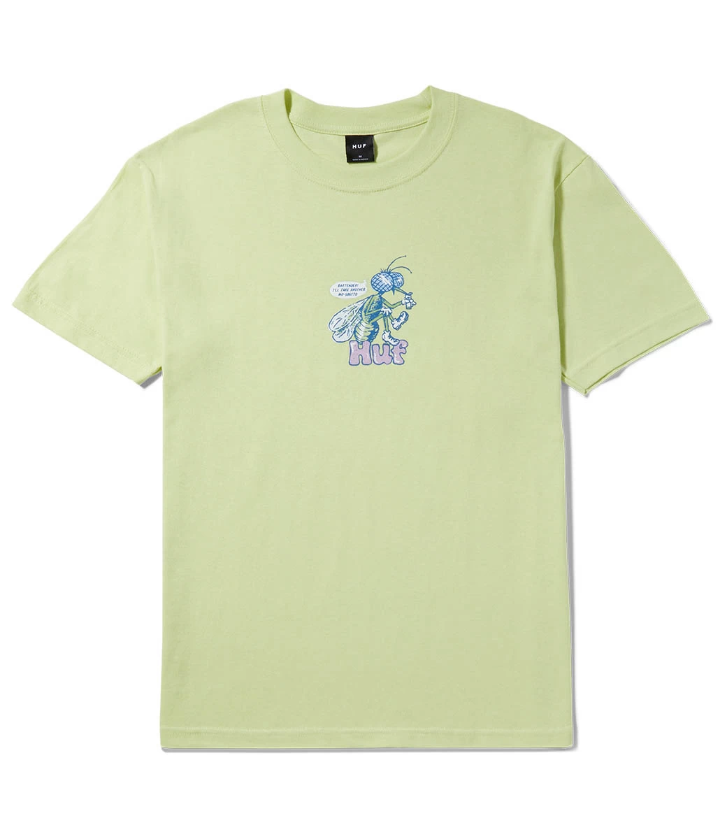 HUF Mo T-Shirt - Lime 4 HUF Mo T-Shirt - Lime - Afbeelding 2