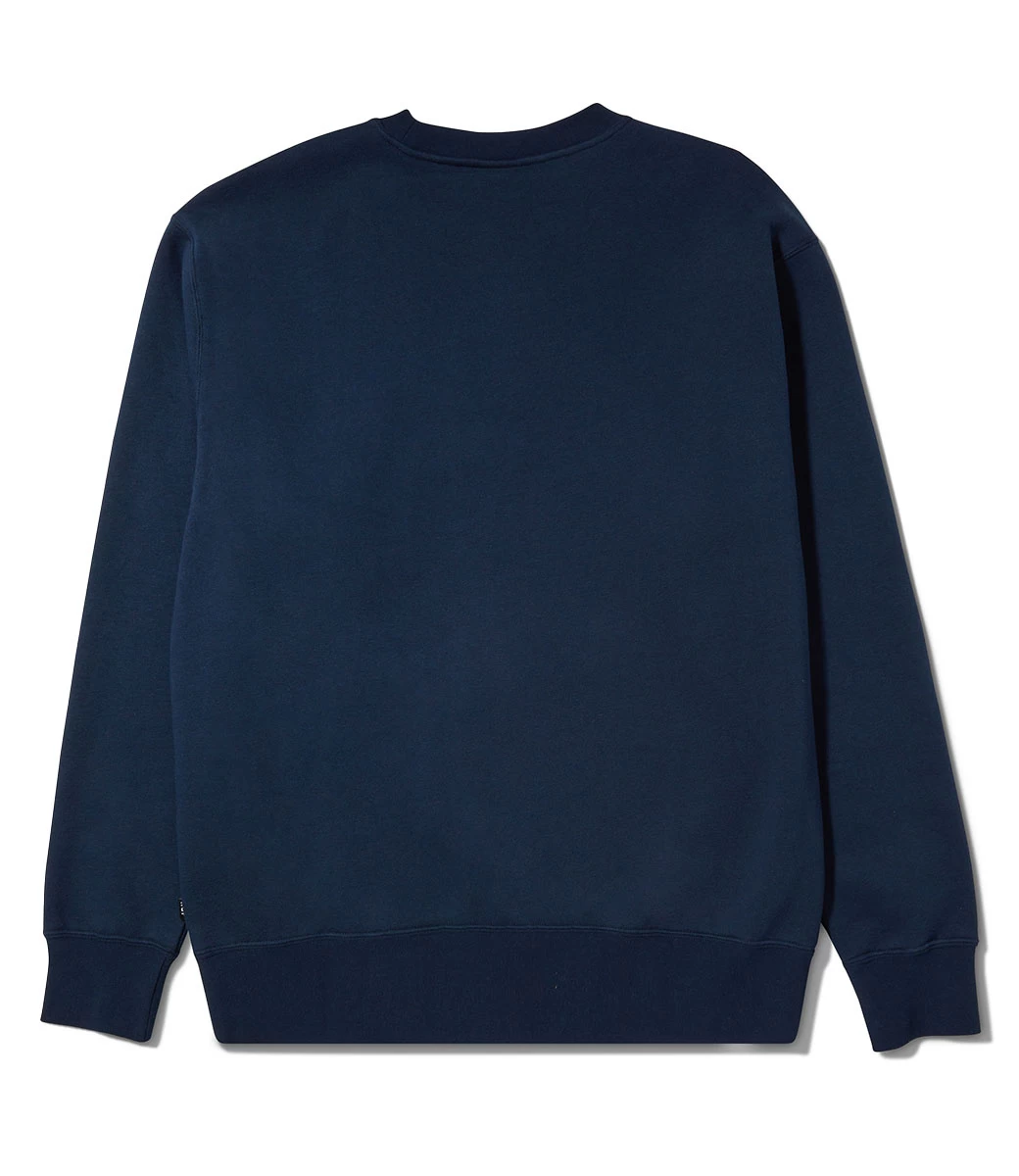 HUF Morning Glory Crewneck - Navy 5 HUF Morning Glory Crewneck - Navy - Afbeelding 3