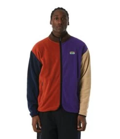 HUF New Day Color Block Tech Fleece - Emerald