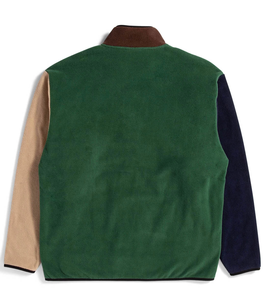 HUF New Day Color Block Tech Fleece - Emerald 10 HUF New Day Color Block Tech Fleece - Emerald - Afbeelding 8