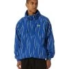 HUF New Day Striped Anorak - Blue -Skateboard Kortingswinkel huf new day striped anorak blue