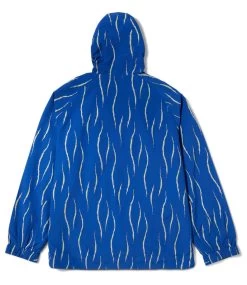 HUF New Day Striped Anorak - Blue 13 HUF New Day Striped Anorak - Blue -Skateboard Kortingswinkel huf new day striped anorak blue 3