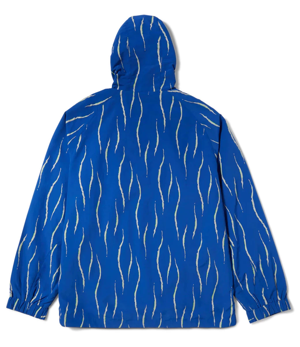HUF New Day Striped Anorak - Blue 6 HUF New Day Striped Anorak - Blue - Afbeelding 4