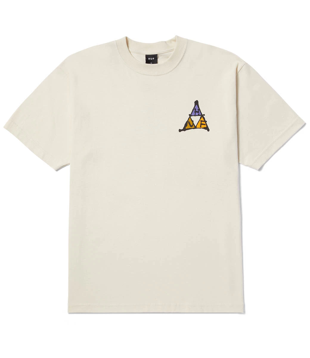 HUF No-Fi Tt T-Shirt - Bone 4 HUF No-Fi Tt T-Shirt - Bone - Afbeelding 2
