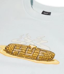 HUF On The Cob T-Shirt - Sky 9 HUF On The Cob T-Shirt - Sky -Skateboard Kortingswinkel huf on the cob t shirt sky 3