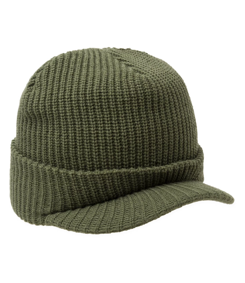 HUF One Star Visor Beanie - Avocado 4 HUF One Star Visor Beanie - Avocado - Afbeelding 2