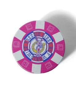 HUF Poker Chip Grinder - Pink -Skateboard Kortingswinkel huf poker chip grinder pink 4