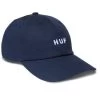HUF Set Og Curved 6 Panel Hat - Navy